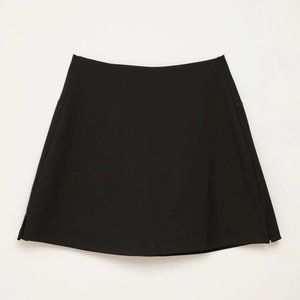 Girlfriend Collective Black Sport Skort
